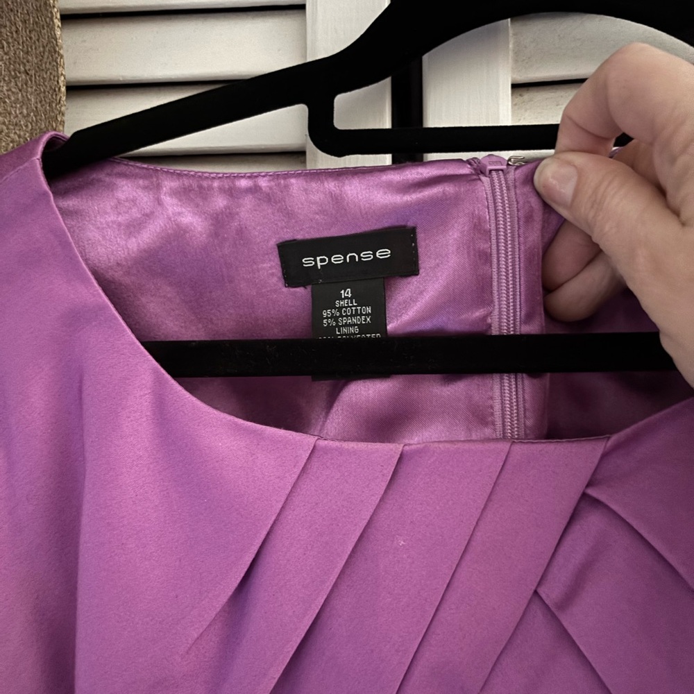 Spense Women's Midi Dress - Purple